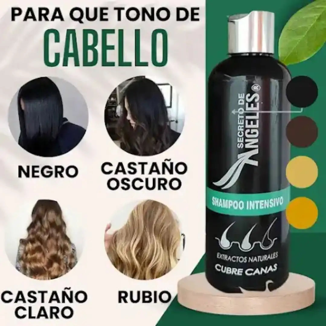CHAMPÚ CUBRECANAS + 2 REGALOS GRATIS🎁